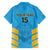 Custom Saint Lucia Cricket Family Matching Off The Shoulder Long Sleeve Dress and Hawaiian Shirt Go Beinspired