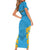 Custom Saint Lucia Cricket Family Matching Short Sleeve Bodycon Dress and Hawaiian Shirt Go Beinspired