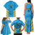 Custom Saint Lucia Cricket Family Matching Tank Maxi Dress and Hawaiian Shirt Go Beinspired