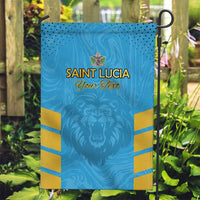 Custom Saint Lucia Cricket Garden Flag Go Beinspired
