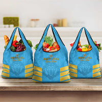 Custom Saint Lucia Cricket Grocery Bag Go Beinspired