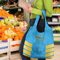 Custom Saint Lucia Cricket Grocery Bag Go Beinspired
