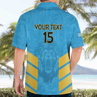 Custom Saint Lucia Cricket Hawaiian Shirt Go Beinspired