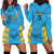 Custom Saint Lucia Cricket Hoodie Dress Go Beinspired