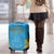 Custom Saint Lucia Cricket Luggage Cover Go Beinspired