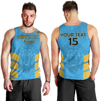 Custom Saint Lucia Cricket Men Tank Top Go Beinspired