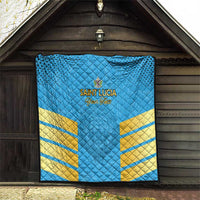 Custom Saint Lucia Cricket Quilt Go Beinspired