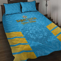 Custom Saint Lucia Cricket Quilt Bed Set Go Beinspired