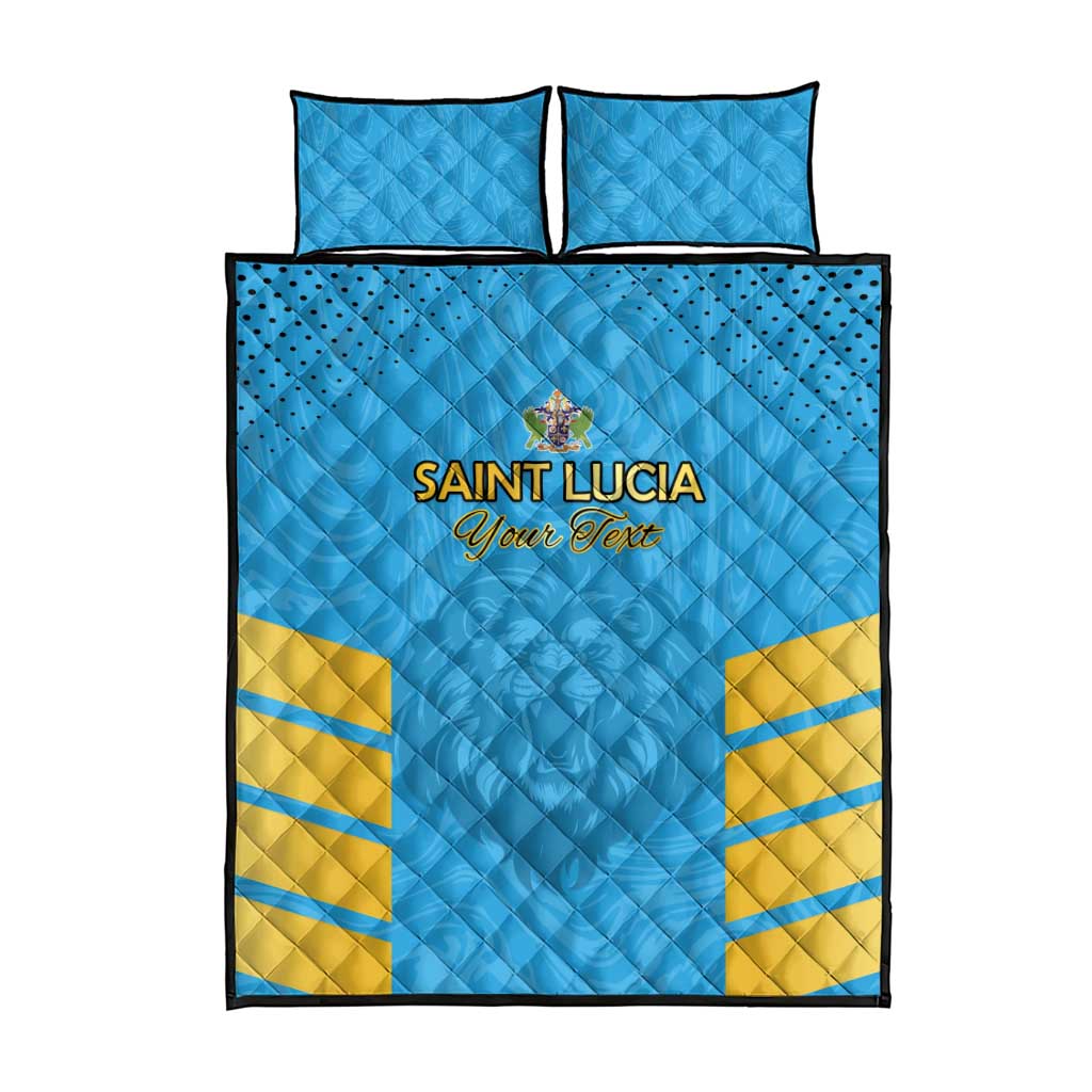 Custom Saint Lucia Cricket Quilt Bed Set Go Beinspired