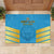 Custom Saint Lucia Cricket Rubber Doormat Go Beinspired