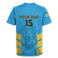 Custom Saint Lucia Cricket Rugby Jersey Go Beinspired