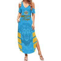 Custom Saint Lucia Cricket Summer Maxi Dress Go Beinspired