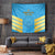 Custom Saint Lucia Cricket Tapestry Go Beinspired