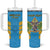 Custom Saint Lucia Cricket Tumbler With Handle Go Beinspired