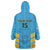 Custom Saint Lucia Cricket Wearable Blanket Hoodie Go Beinspired