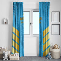 Custom Saint Lucia Cricket Window Curtain Go Beinspired
