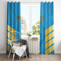 Custom Saint Lucia Cricket Window Curtain Go Beinspired