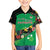 Custom St Kitts and Nevis Cricket Family Matching Summer Maxi Dress and Hawaiian Shirt Tropical Flowers Jersey