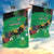 Custom St Kitts and Nevis Cricket Garden Flag Tropical Flowers Jersey