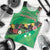 Custom St Kitts and Nevis Cricket Men Tank Top Tropical Flowers Jersey