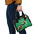 Custom St Kitts and Nevis Cricket Shoulder Handbag Tropical Flowers Jersey
