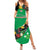 Custom St Kitts and Nevis Cricket Summer Maxi Dress Tropical Flowers Jersey
