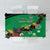 Custom St Kitts and Nevis Cricket Tablecloth Tropical Flowers Jersey