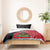 Personalized Haiti Bedding Set Flag 1964 Coat Of Arms - Polynesian Style - Wonder Print Shop