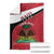 Personalized Haiti Blanket Flag 1964 Coat Of Arms - Polynesian Style