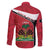 Personalized Haiti Family Matching Long Sleeve Bodycon Dress and Hawaiian Shirt Flag 1964 Coat Of Arms - Polynesian Style - Wonder Print Shop