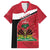 Personalized Haiti Family Matching Off Shoulder Maxi Dress and Hawaiian Shirt Flag 1964 Coat Of Arms - Polynesian Style - Wonder Print Shop