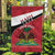 Personalized Haiti Garden Flag Flag 1964 Coat Of Arms - Polynesian Style - Wonder Print Shop