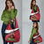 Personalized Haiti Grocery Bag Flag 1964 Coat Of Arms - Polynesian Style