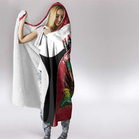 Personalized Haiti Hooded Blanket Flag 1964 Coat Of Arms - Polynesian Style