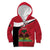 Personalized Haiti Kid Hoodie Flag 1964 Coat Of Arms - Polynesian Style - Wonder Print Shop