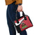 Personalized Haiti Shoulder Handbag Flag 1964 Coat Of Arms - Polynesian Style