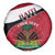 Personalized Haiti Spare Tire Cover Flag 1964 Coat Of Arms - Polynesian Style - Wonder Print Shop