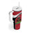 Personalized Haiti Tumbler With Handle Flag 1964 Coat Of Arms - Polynesian Style - Wonder Print Shop