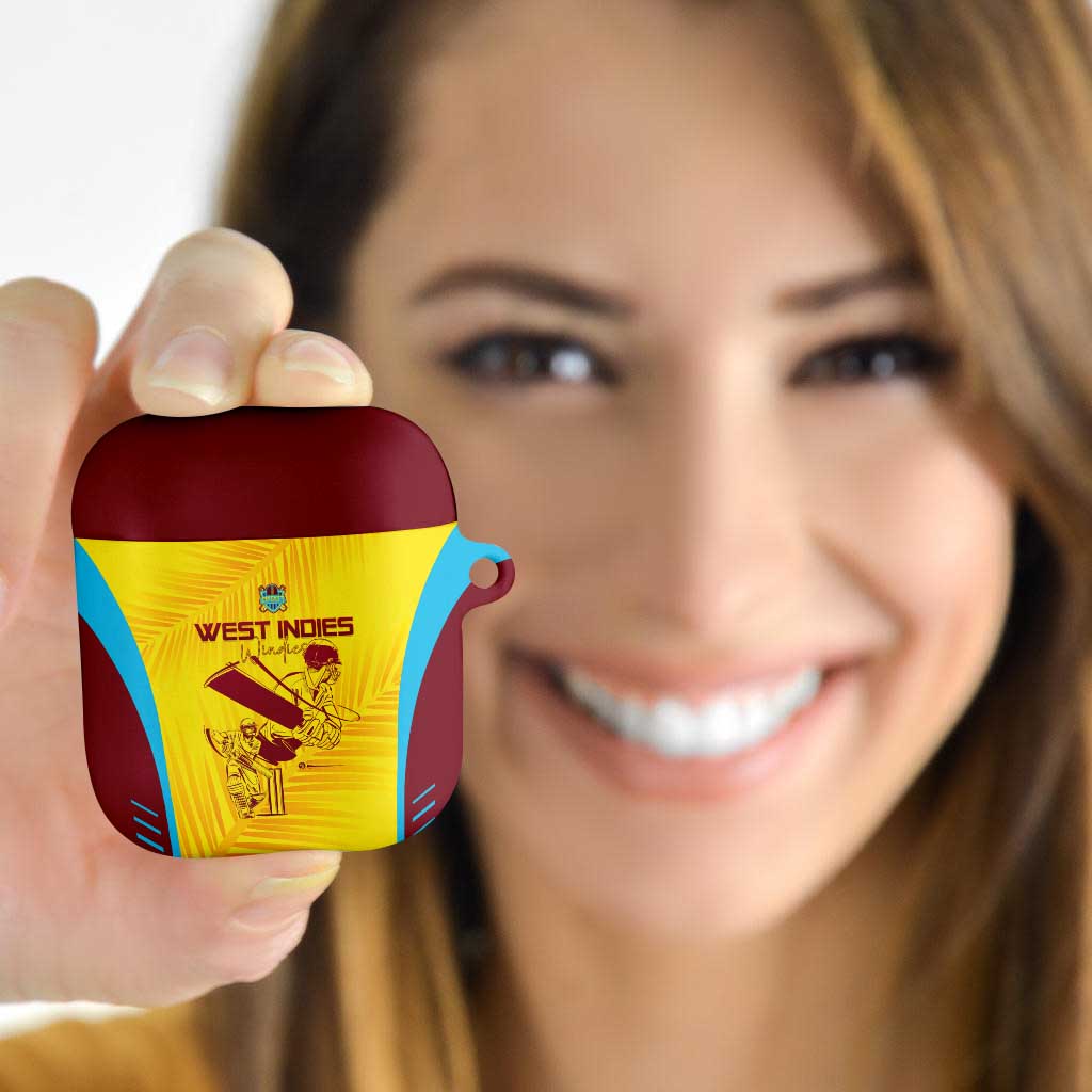 West Indies Cricket AirPods Case Go Windies Go - Wonder Print Shop