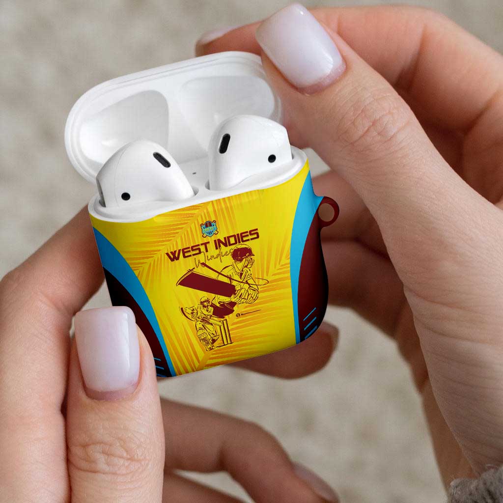 West Indies Cricket AirPods Case Go Windies Go - Wonder Print Shop