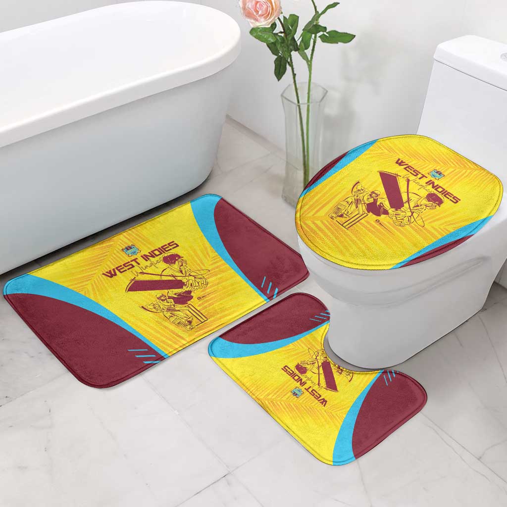 West Indies Cricket Bathroom Set Go Windies Go - Wonder Print Shop