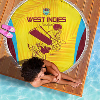 West Indies Cricket Beach Blanket Go Windies Go - Wonder Print Shop