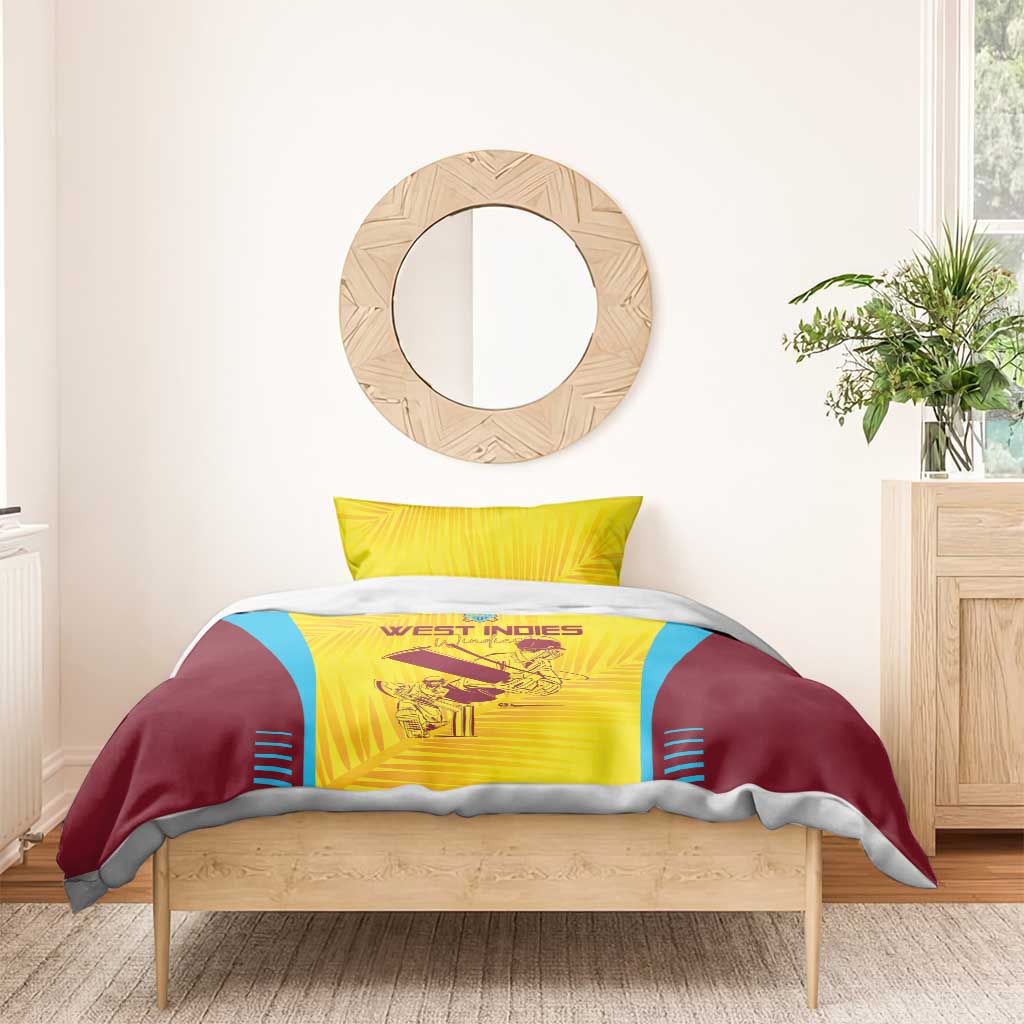 West Indies Cricket Bedding Set Go Windies Go - Wonder Print Shop