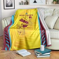 West Indies Cricket Blanket Go Windies Go - Wonder Print Shop