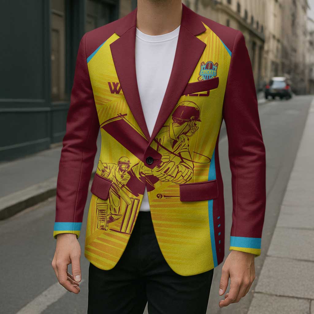 Custom West Indies Cricket Blazer Go Windies Go - Wonder Print Shop