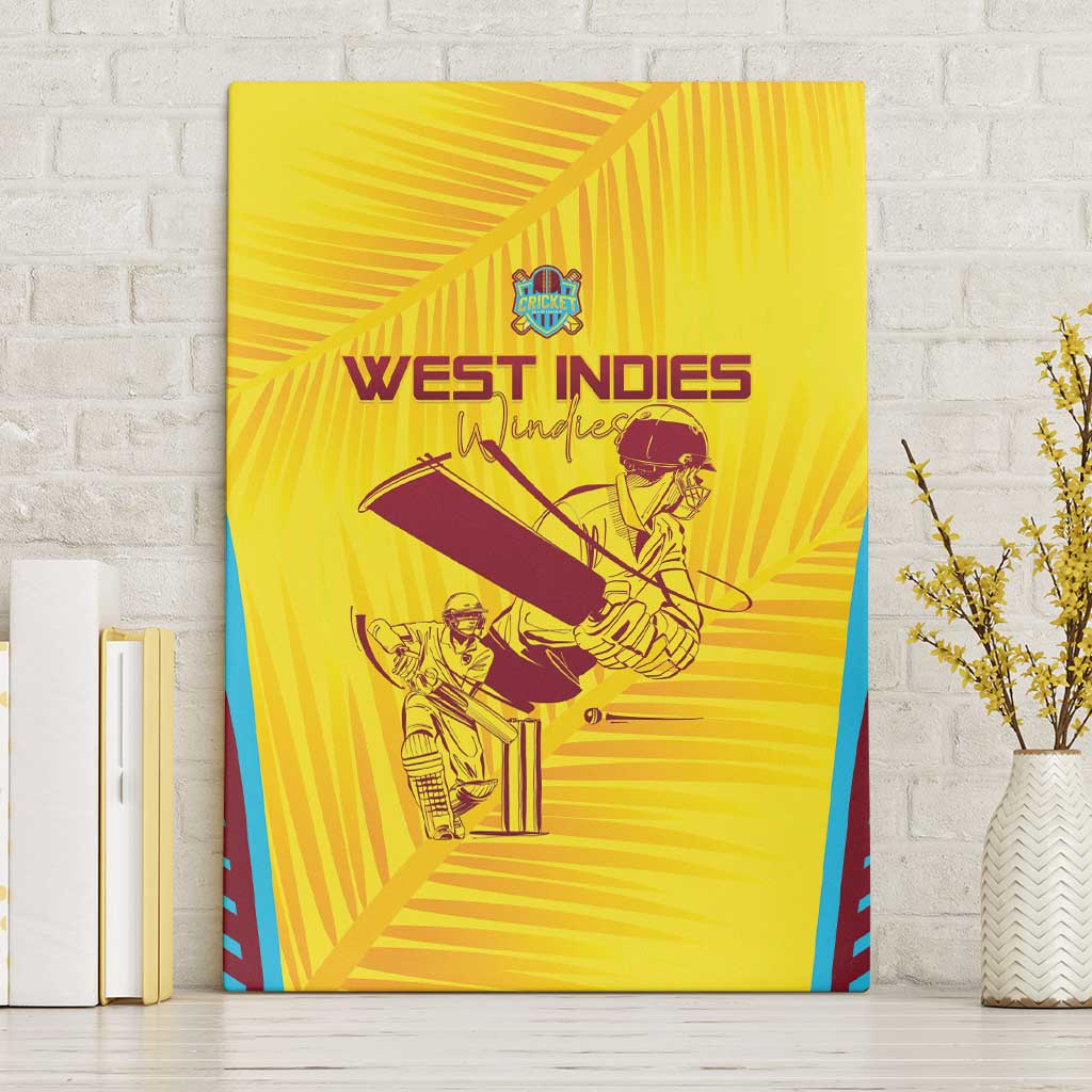 West Indies Cricket Canvas Wall Art Go Windies Go - Wonder Print Shop