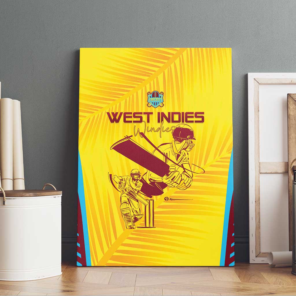 West Indies Cricket Canvas Wall Art Go Windies Go - Wonder Print Shop