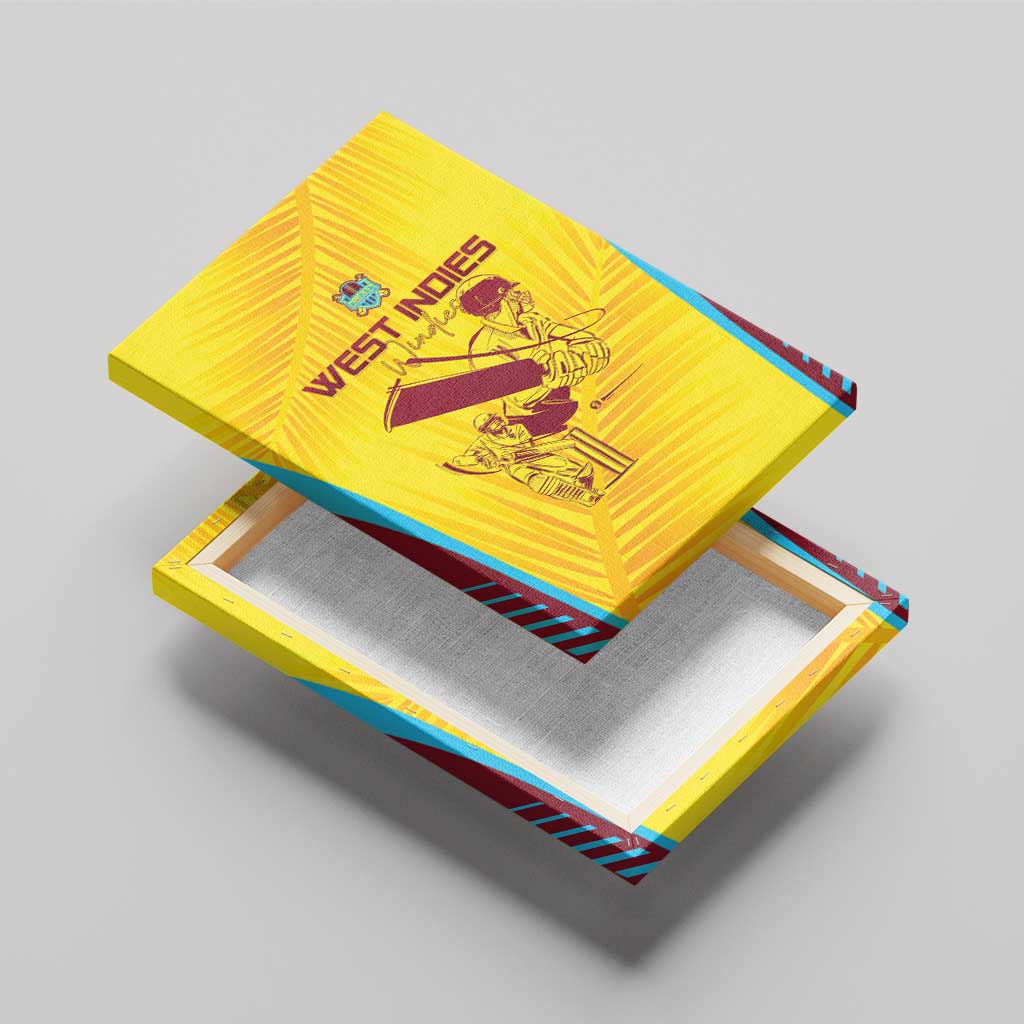 West Indies Cricket Canvas Wall Art Go Windies Go - Wonder Print Shop