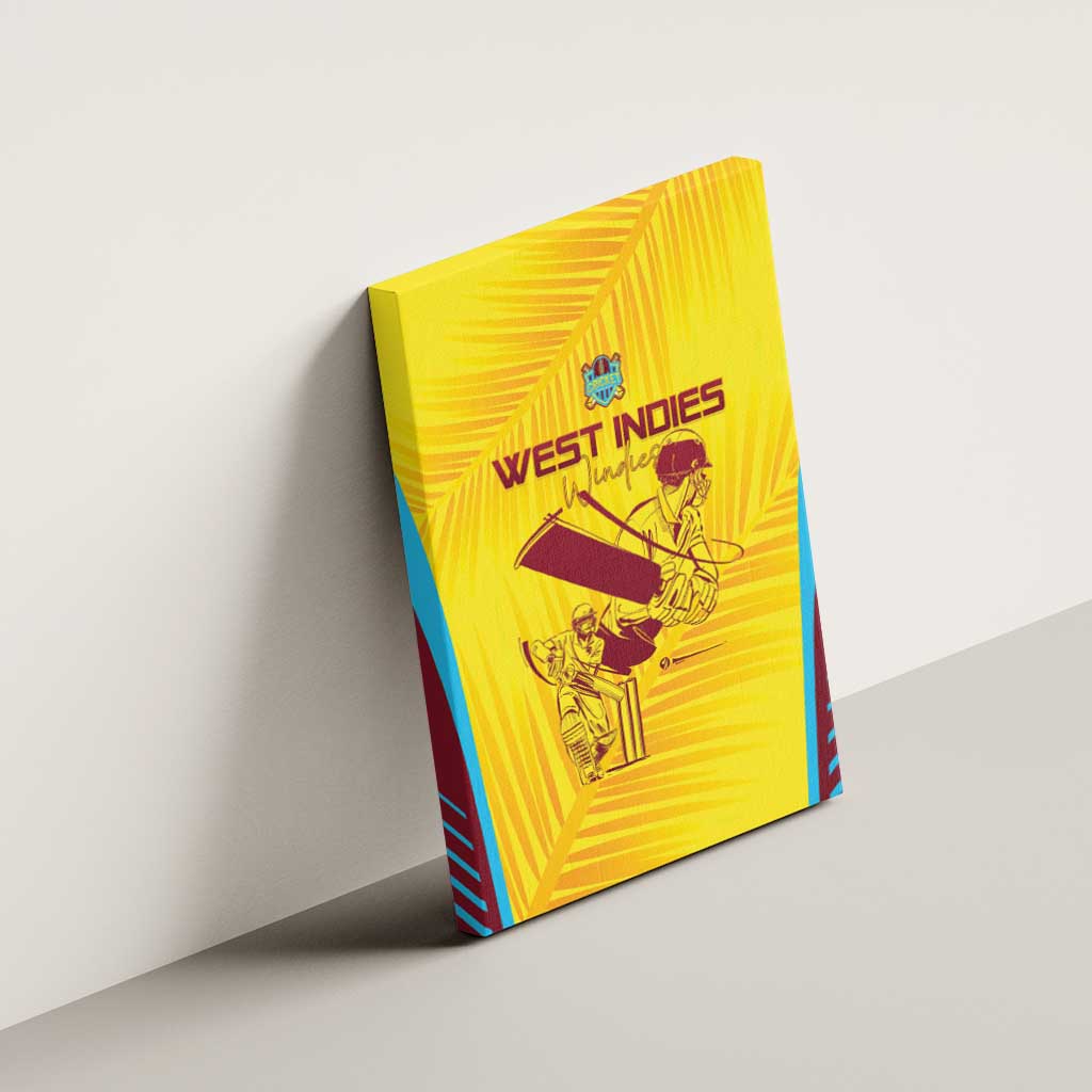 West Indies Cricket Canvas Wall Art Go Windies Go - Wonder Print Shop