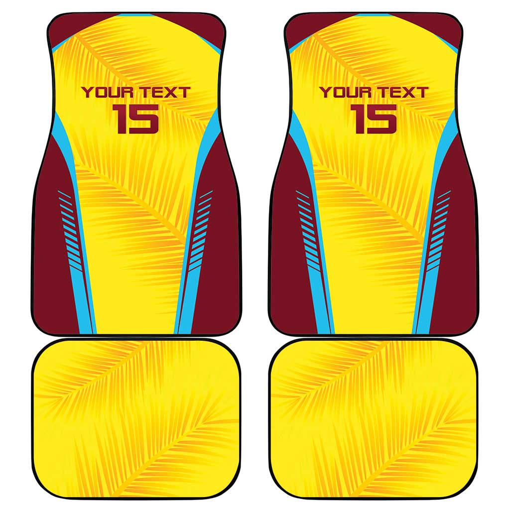 Custom West Indies Cricket Car Mats Go Windies Go - Wonder Print Shop